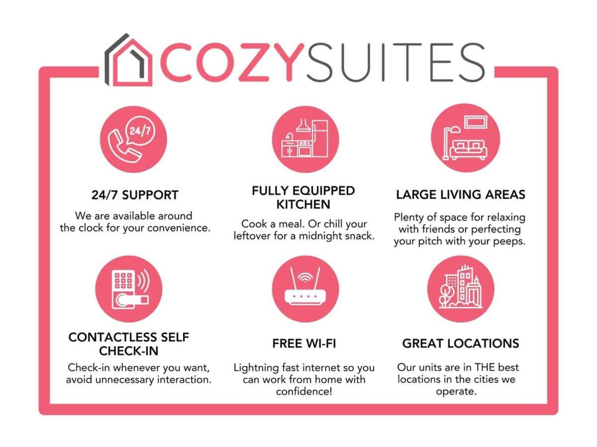 Modern Downtown Apartment 2Br 2Ba By Cozysuites Indianapolis Buitenkant foto